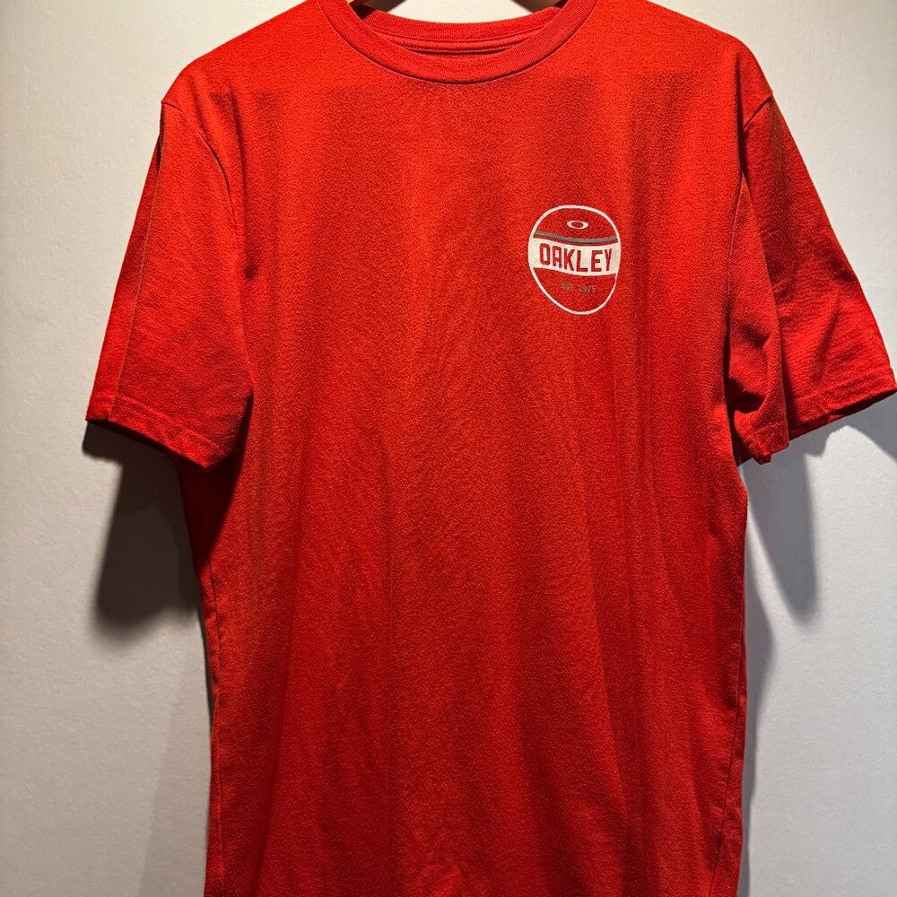Red Oakley Sport Classic Tee (Size XL)
